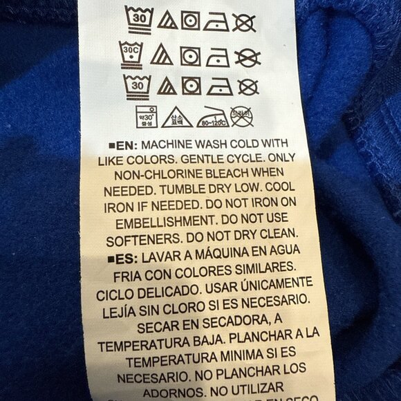 NFL Team Apparel Blue Indianapolis Colts Long Sleeve Pullover Hoodie Men’s XXL - Picture 7 of 8